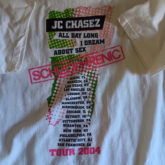 NWOT JC Chasez Concert Shirt - Picture 6 of 6